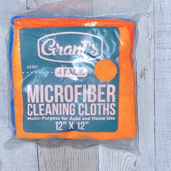 Micro fiber cleaning cloths 4 pack brand new in package - Picture 2 of 3